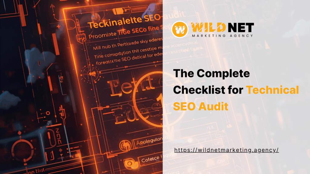 The Complete Checklist for Technical SEO Audit