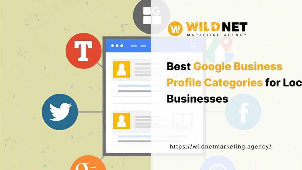 google business profile categories
