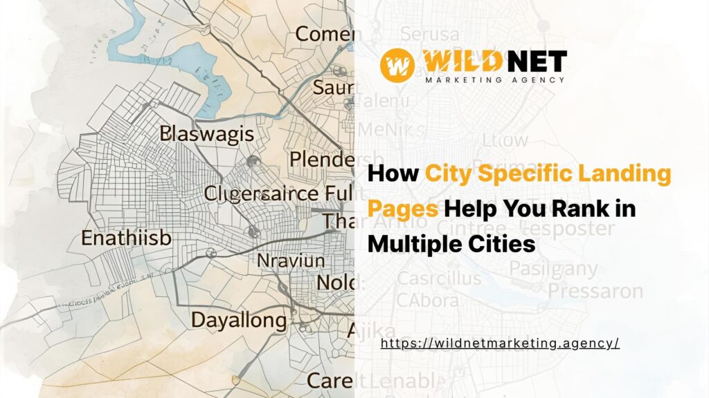 city specific landing pages