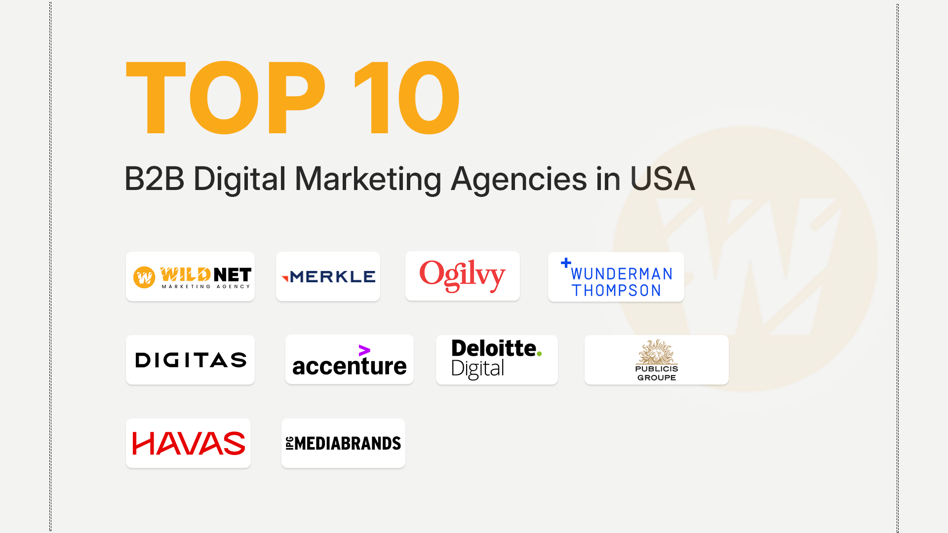 Best B2B Digital Marketing Agencies in USA 2026