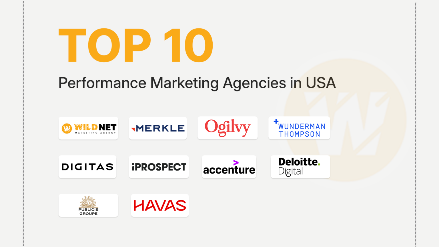 Best Performance Marketing Agencies in USA 2026
