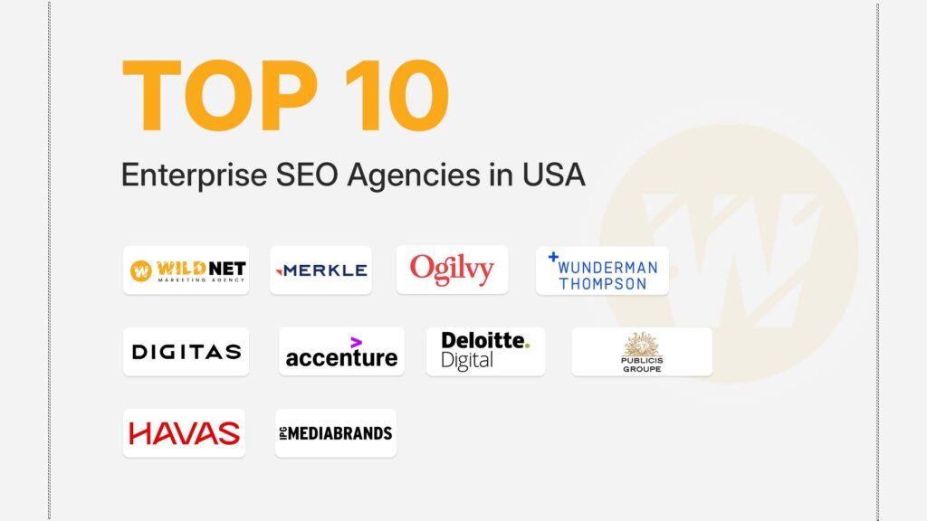 top enterprise seo agencies banner