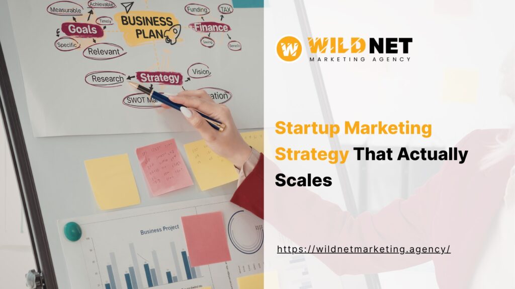 startup marketing strategy banner