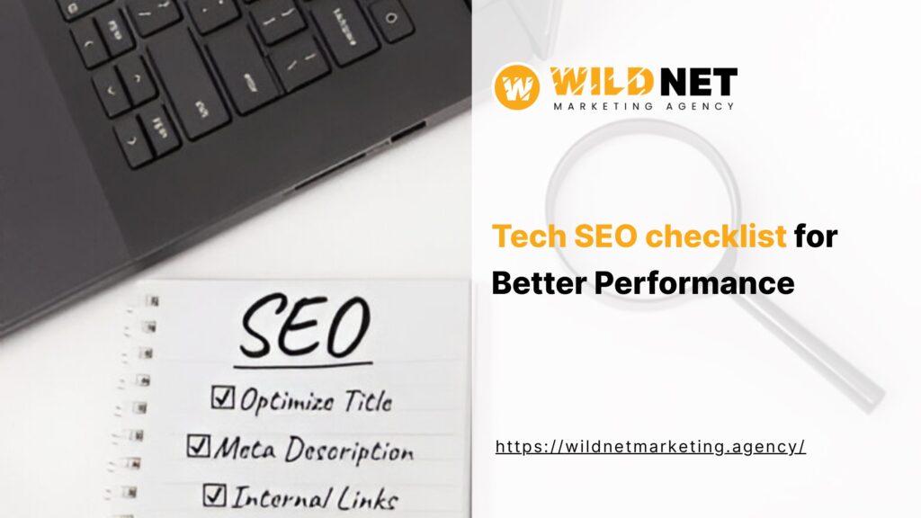 tech seo checklist​ banner