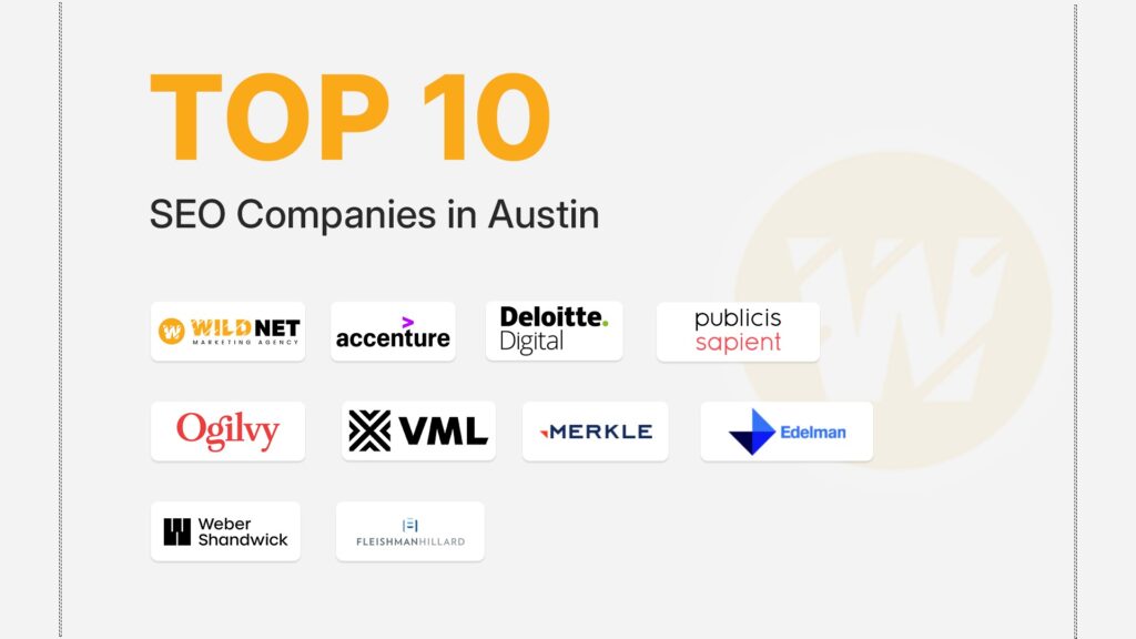 SEO companies in Austin banner