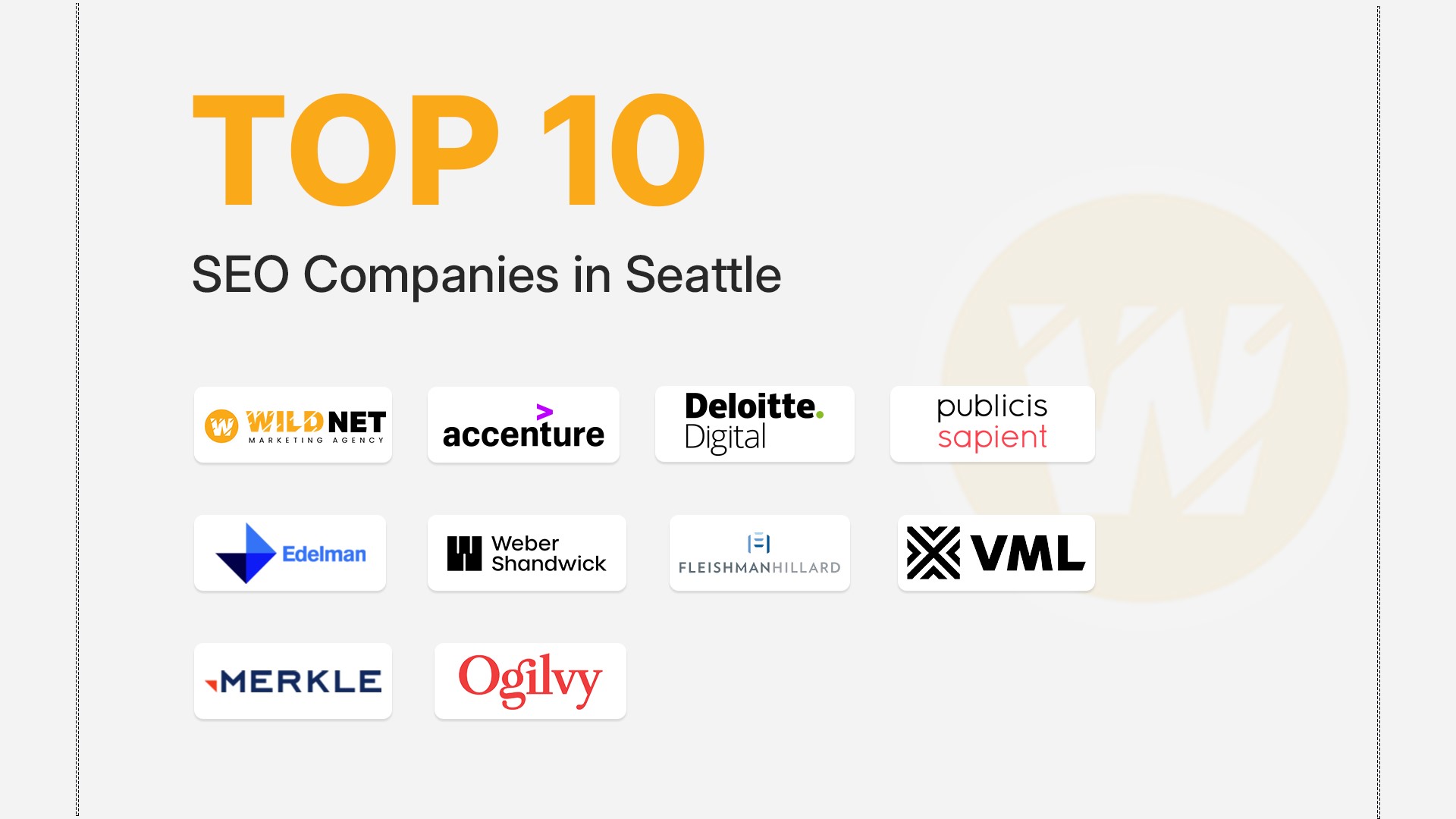 10 Best SEO Companies in Seattle for 2026