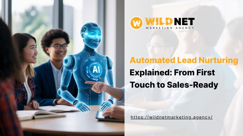 automated lead nurturing banner