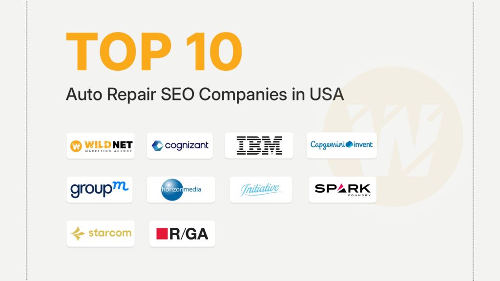 auto repair SEO companies banner