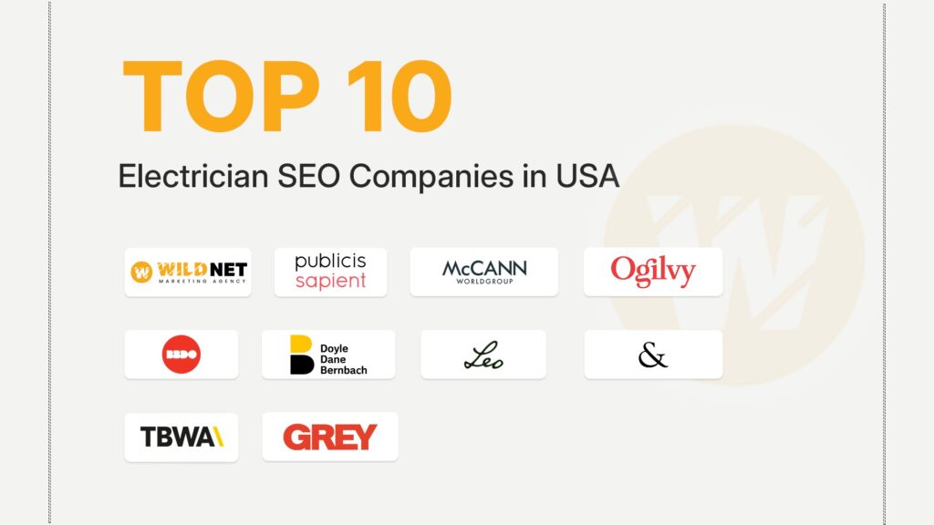 electrician SEO companies banner