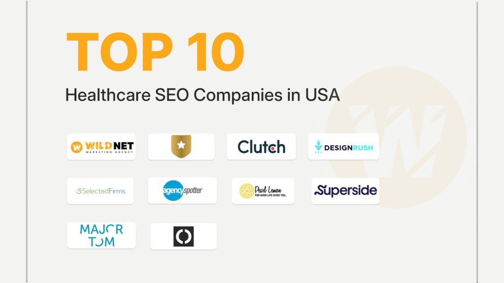 healthcare SEO companies banner