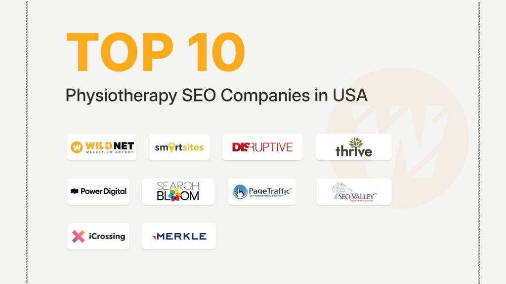 physiotherapy SEO companies banner