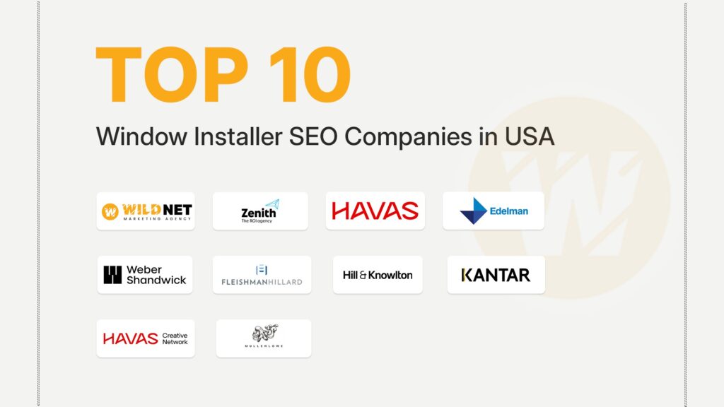 window installer SEO companies banner