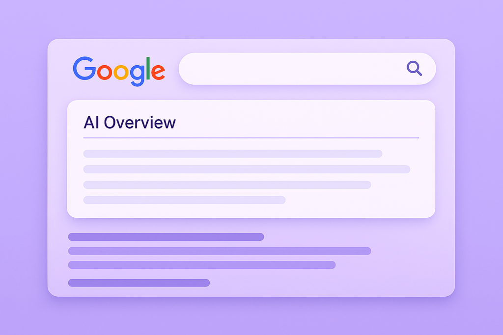Google Search AI overviews Search Engine