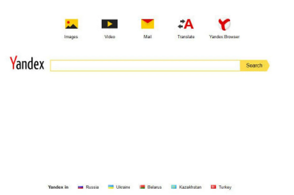 Yandex Search Engine